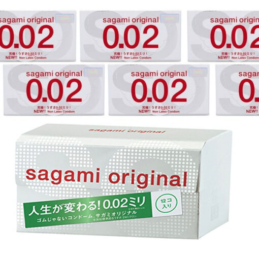 Bao cao su Sagami Original 002mm siêu mỏng Nhật Bản