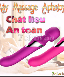 May Massage Cao Cap Aphojoy su dung duoc ca 2 dau chat lieu an toan