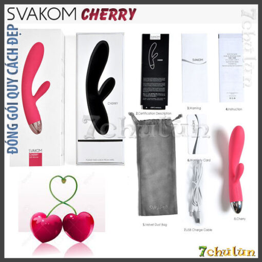 Đồ chơi tình dục 💖 Svakom Cherry ☑️ cho tình yêu thăng hoa #SVMS4