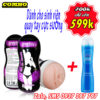Combo Sextoy Nữ Cu Giả Hàng Khủng Lovetoy Real Extreme 9 Inch + Gel Durex 2in1