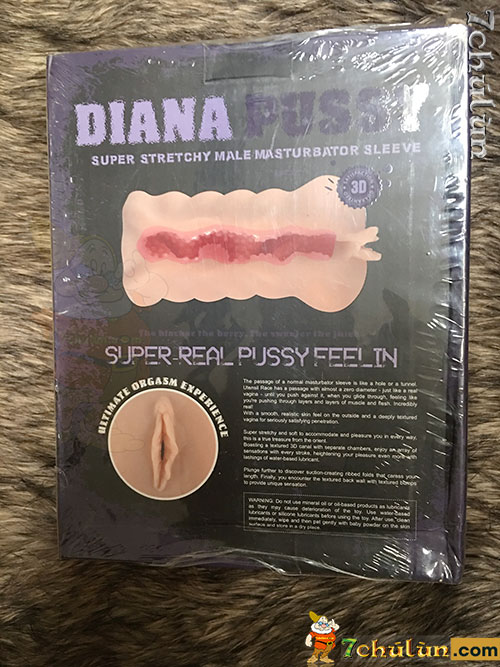 Sextoy cho nam âm đạo giả Diana thiết kế nhãn mác sang trọng tôn vinh sản phẩm