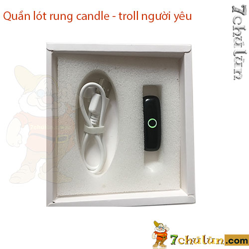 Quần lót rung troll bạn gái siêu mini Candle