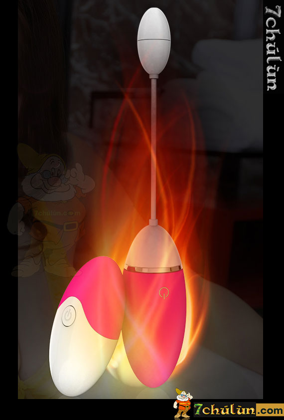 Trứng rung Evo tỏa nhiệt 42 độ điều khiển từ xa