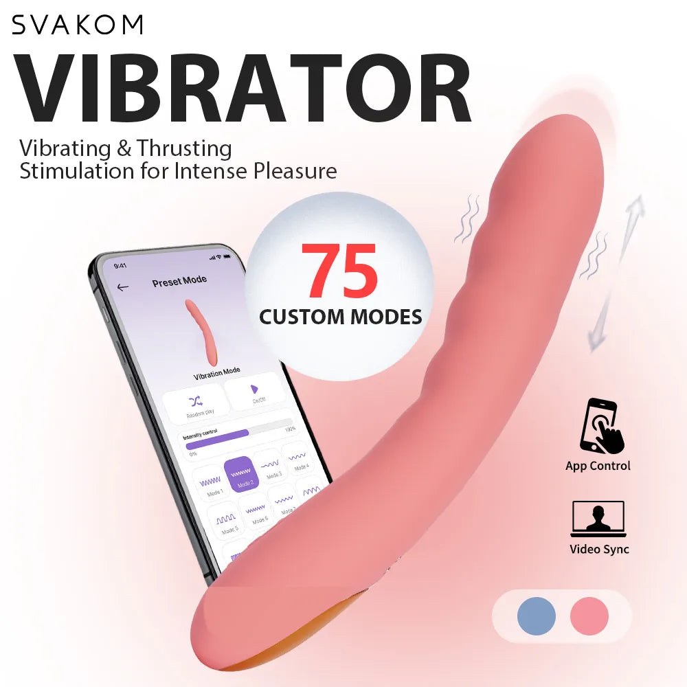 Svakom Ava Neo Máy Rung Thụt Tương Tác Qua App - Trải Nghiệm Chân Thực Đa Chiều