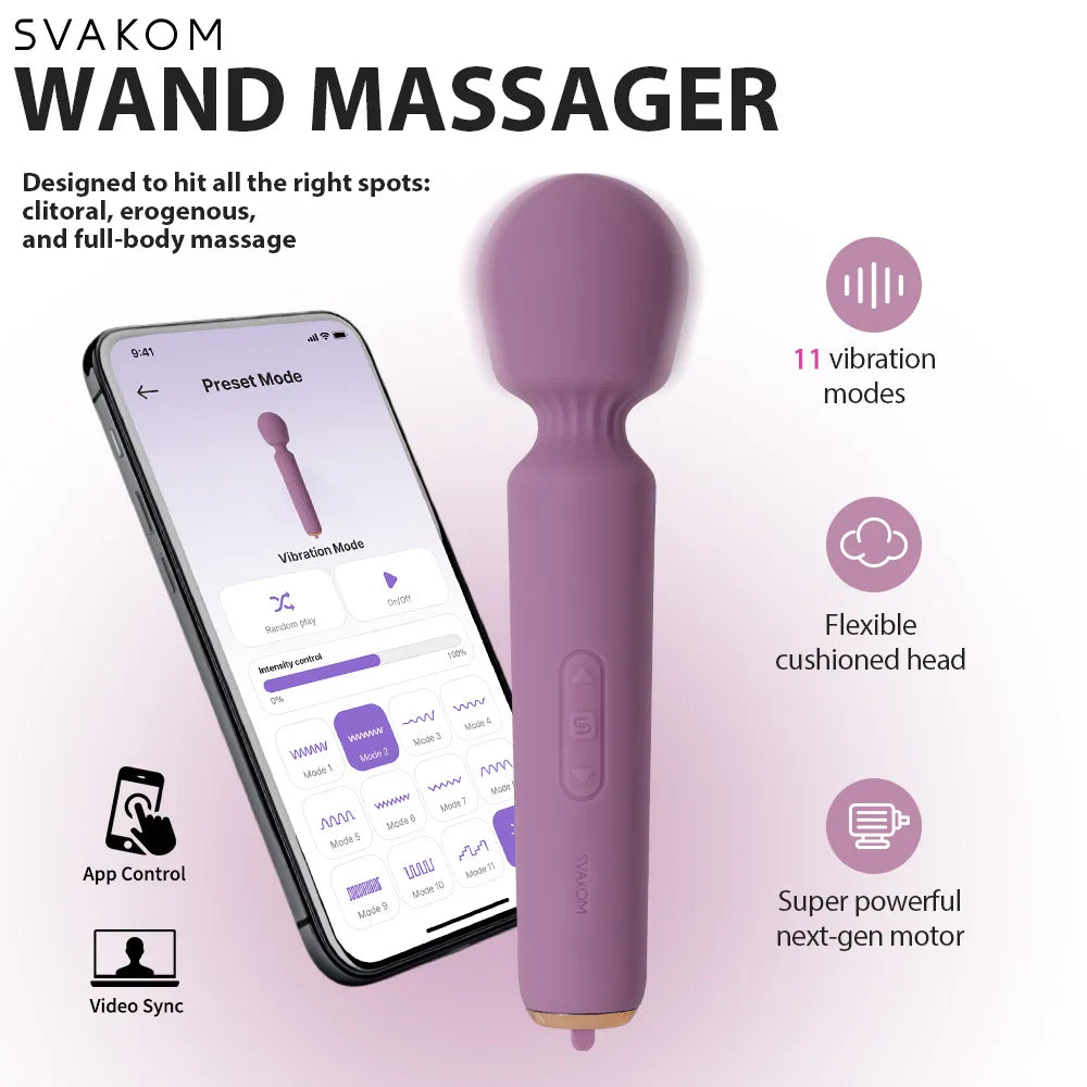 Svakom Mini Emma Neo Máy Massage Rung Cầm Tay Mini - Uy Lực Trong Tầm Tay