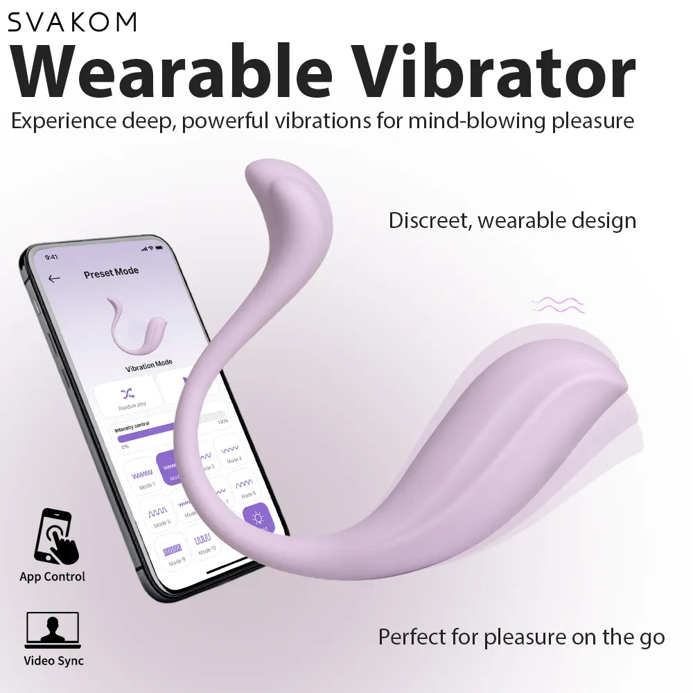 Svakom Phoenix Neo 2  Trứng Rung Điều Khiển Qua App - Đỉnh Cao Tương Tác Yêu Xa