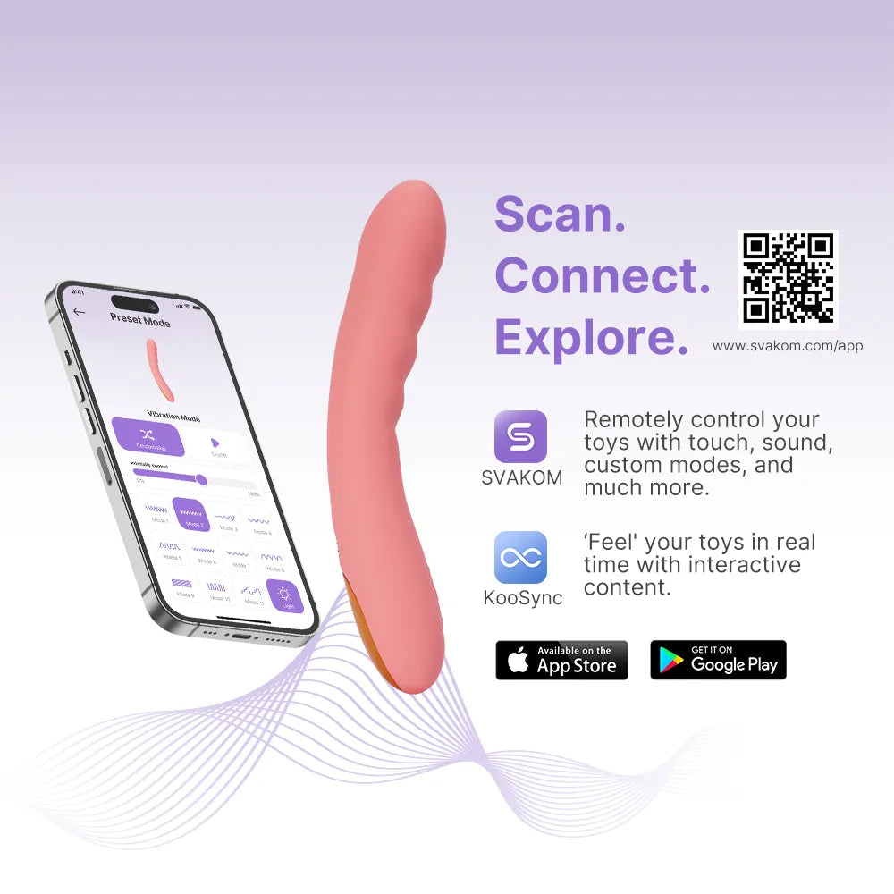 Svakom Ava Neo Máy Rung Thụt Tương Tác Qua App - Trải Nghiệm Chân Thực Đa Chiều