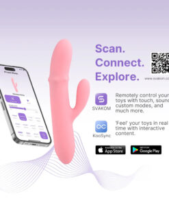 Svakom Mora Neo Máy Rung Dạng Thỏ Chuỗi Bi Thụt - Tương Tác Qua App