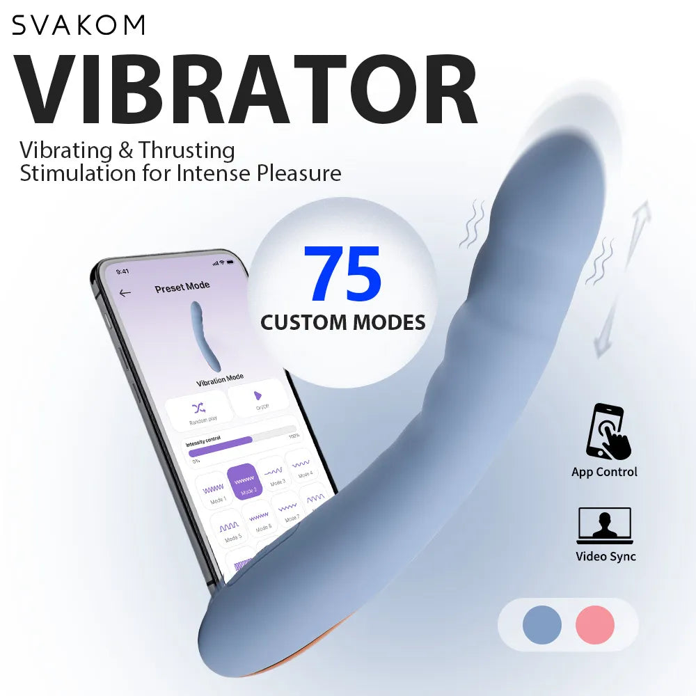 Svakom Ava Neo Máy Rung Thụt Tương Tác Qua App - Trải Nghiệm Chân Thực Đa Chiều