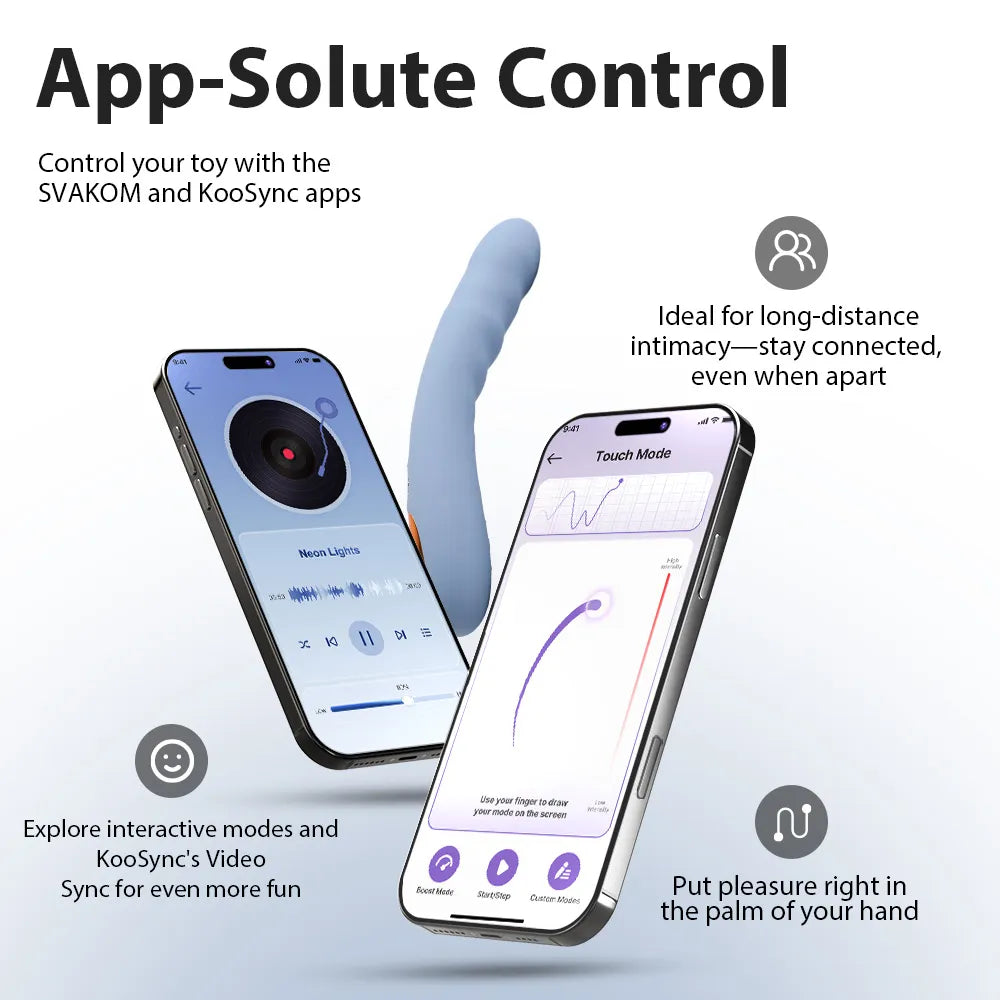 Svakom Ava Neo Máy Rung Thụt Tương Tác Qua App - Trải Nghiệm Chân Thực Đa Chiều