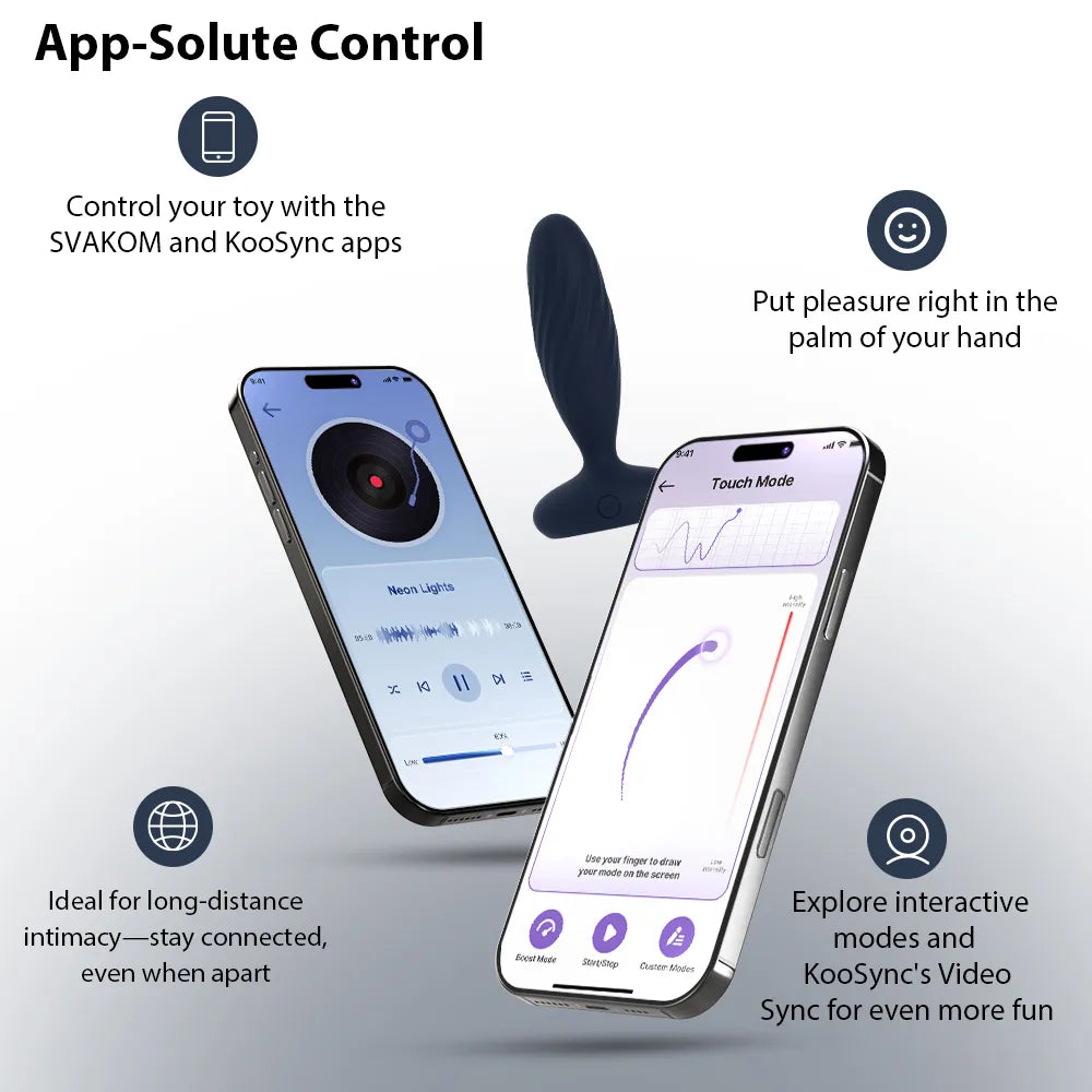 Svakom Vick Neo 2 máy  Rung Cặp Đôi Tương Tác Qua App - Sức Mạnh Dẫn Lối Thăng Hoa