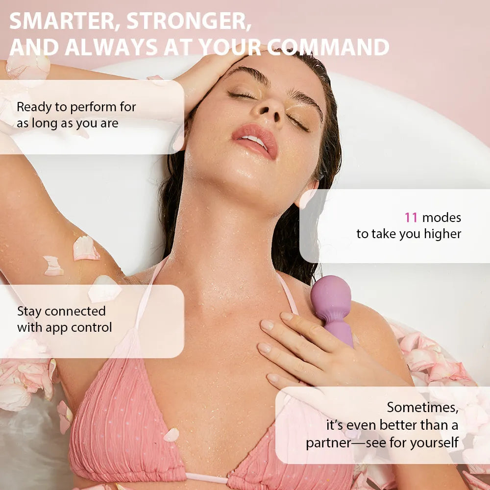 Svakom Mini Emma Neo Máy Massage Rung Cầm Tay Mini - Uy Lực Trong Tầm Tay